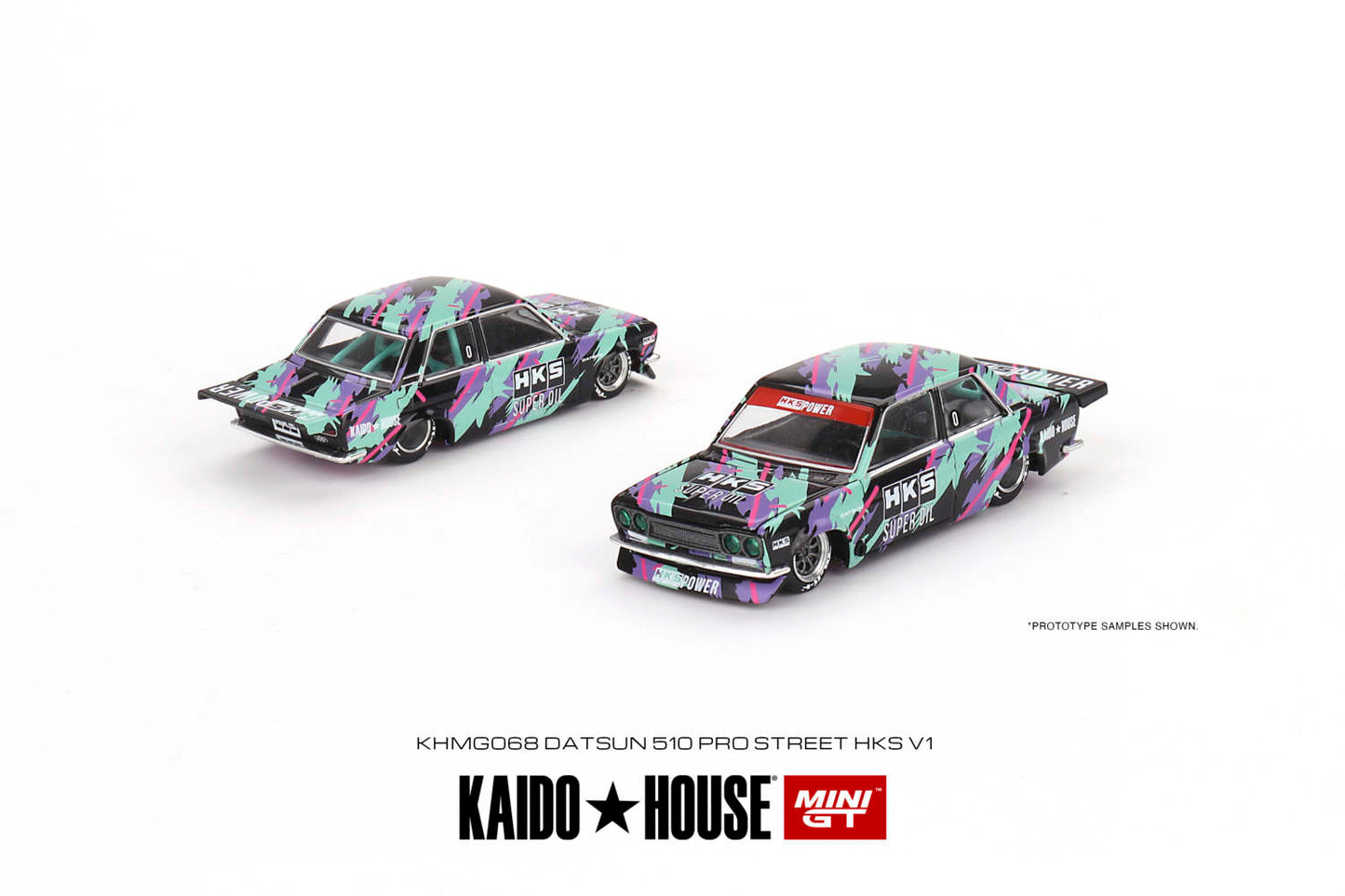 Kaido House * MiniGT Datsun 510 Pro Street HKS V1 KHMG068