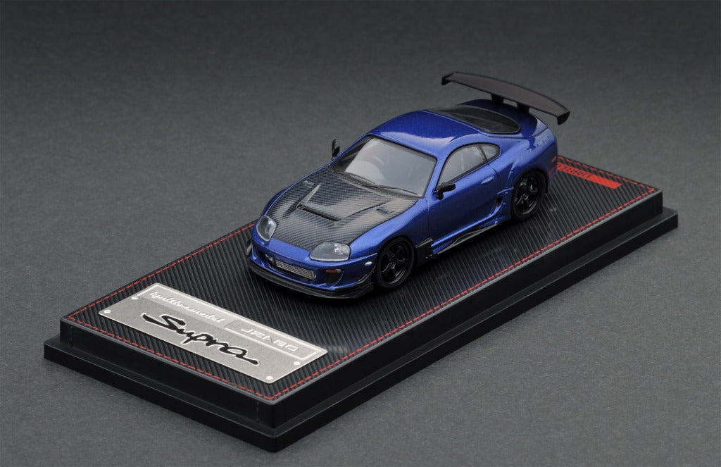 Ignition Models Toyota Supra JZA80 RZ Blue Metallic IG1860