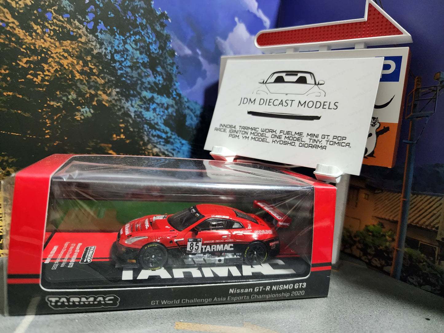 Tarmac Works Nissan GT-R Nismo GT3 GT World Challenge Asia Esports Championship 2020 Andy Ngan