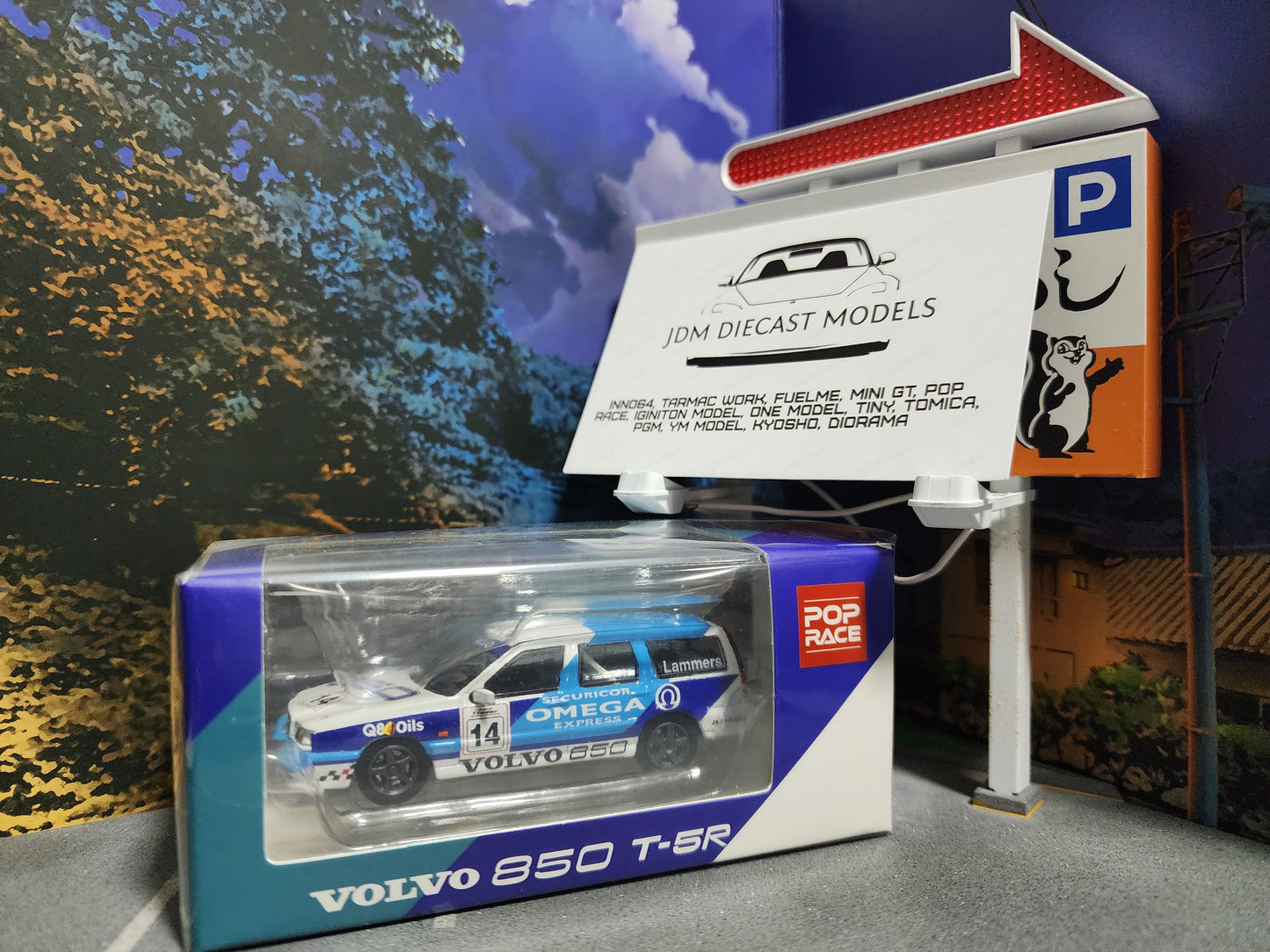 PopRace Volvo 850 T-5R Estate BTCC 1994 #14