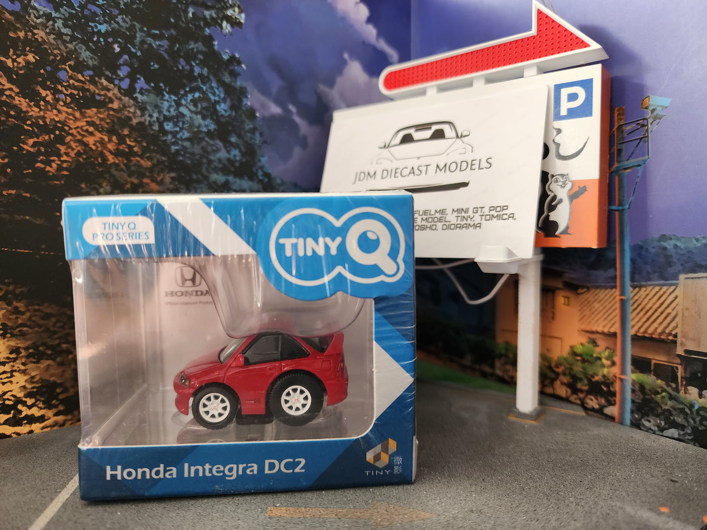 TinyQ Honda Integra DC2 Red TinyQ-06d
