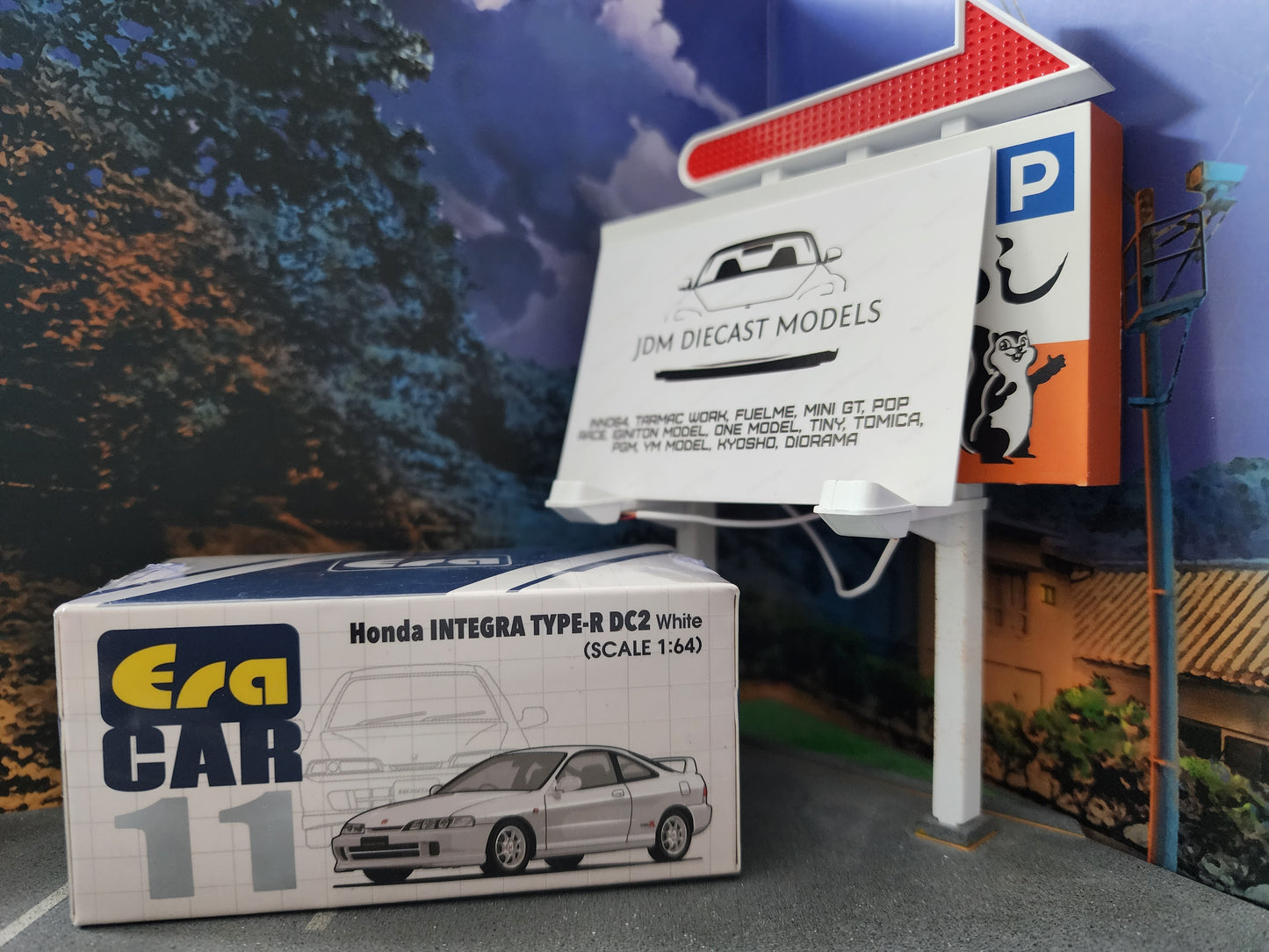 Era Car Honda Integra Type-R DC2 White