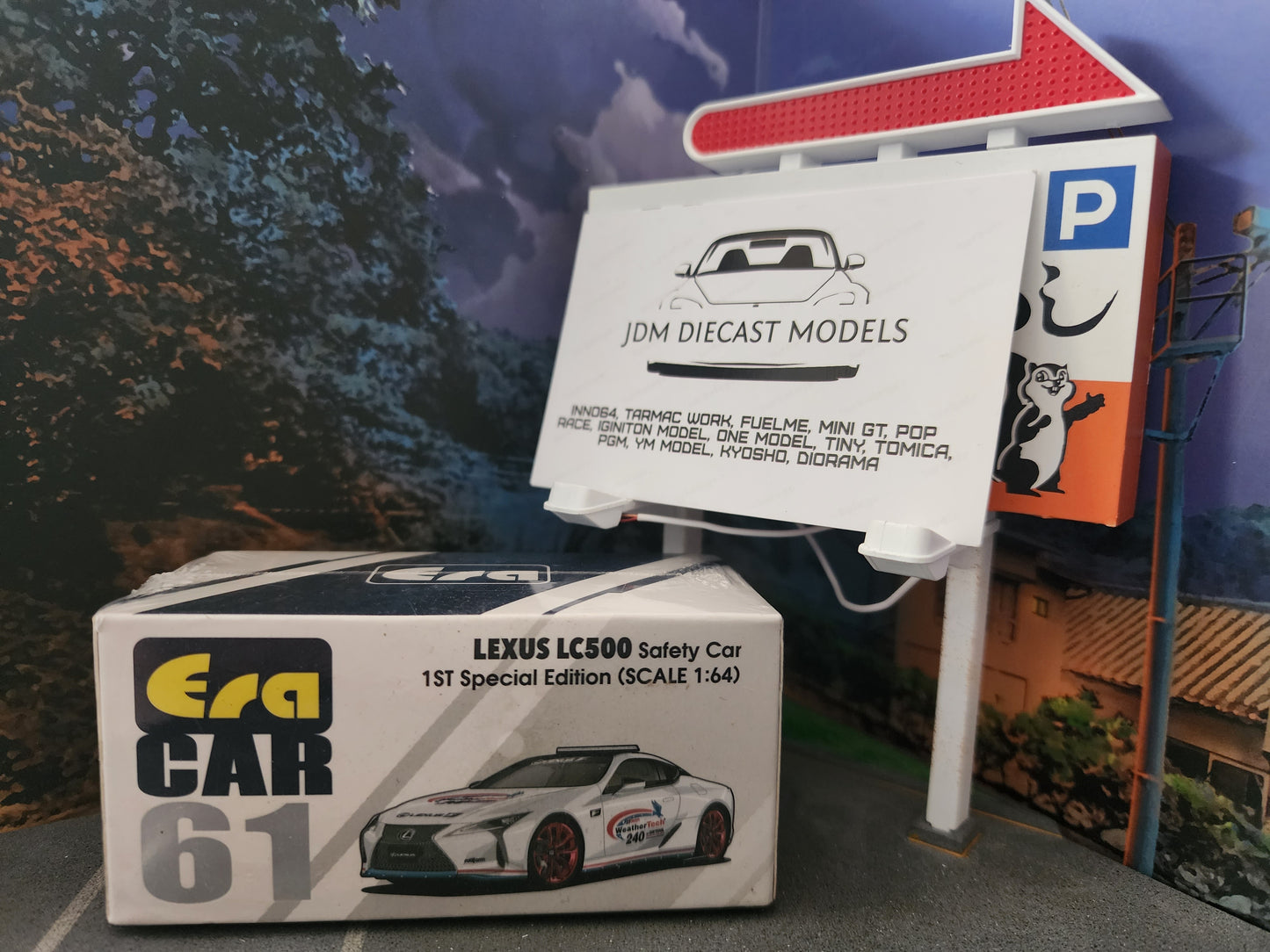 Era Car Lexus LC500 1st Special Edition Safety Car