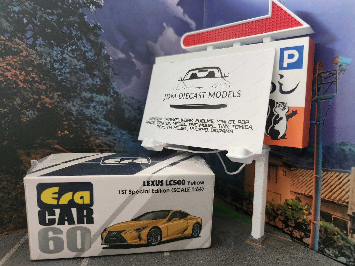Era Car Lexus LC500 1st Special Edition Yellow