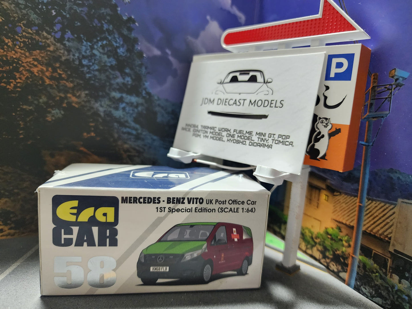 Era Car Mercedes-Benz VITO UK Post Office Car KM68 FLB