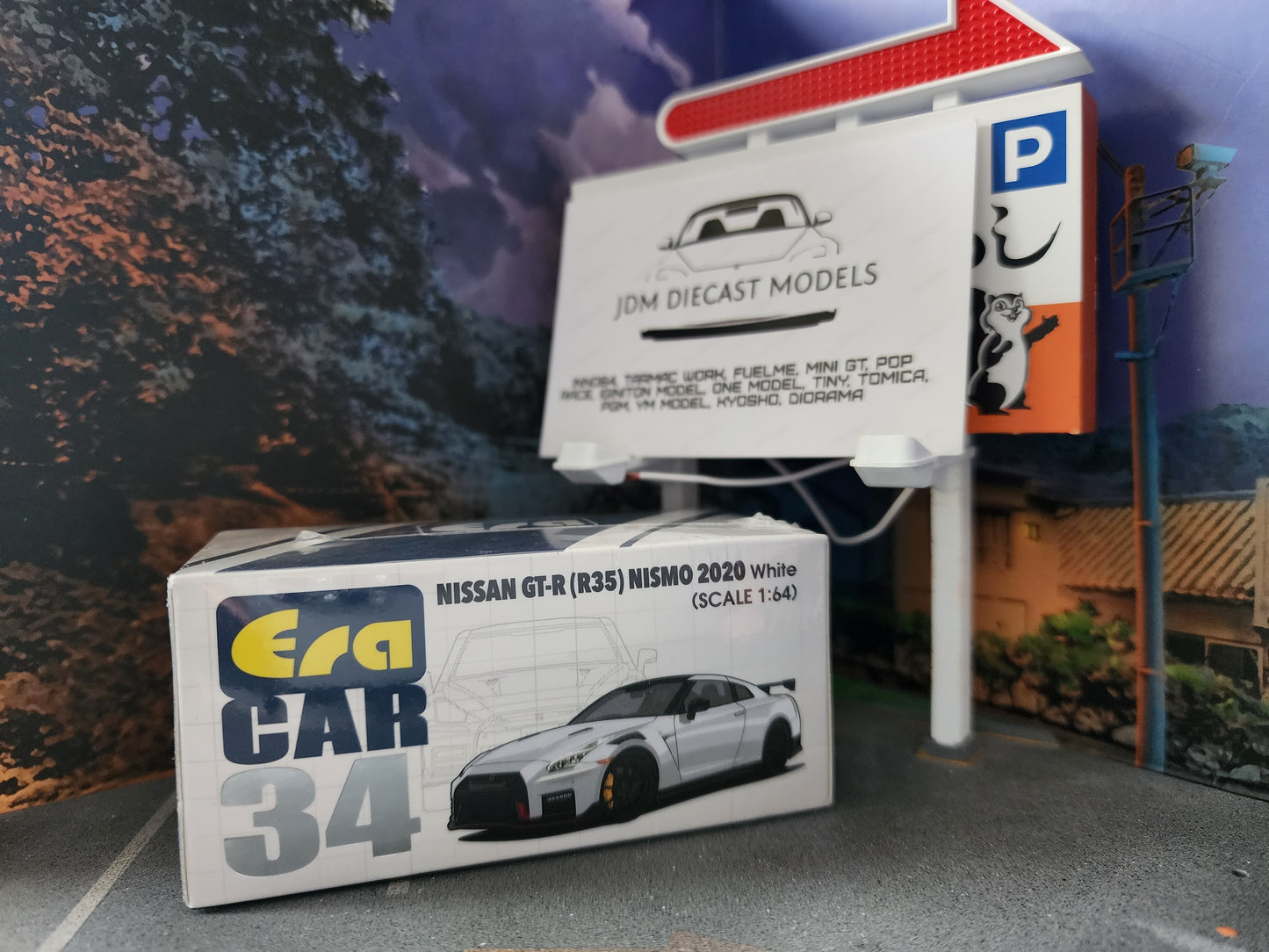 Era Car Nissan GT-R (R35) Nismo 2020 White