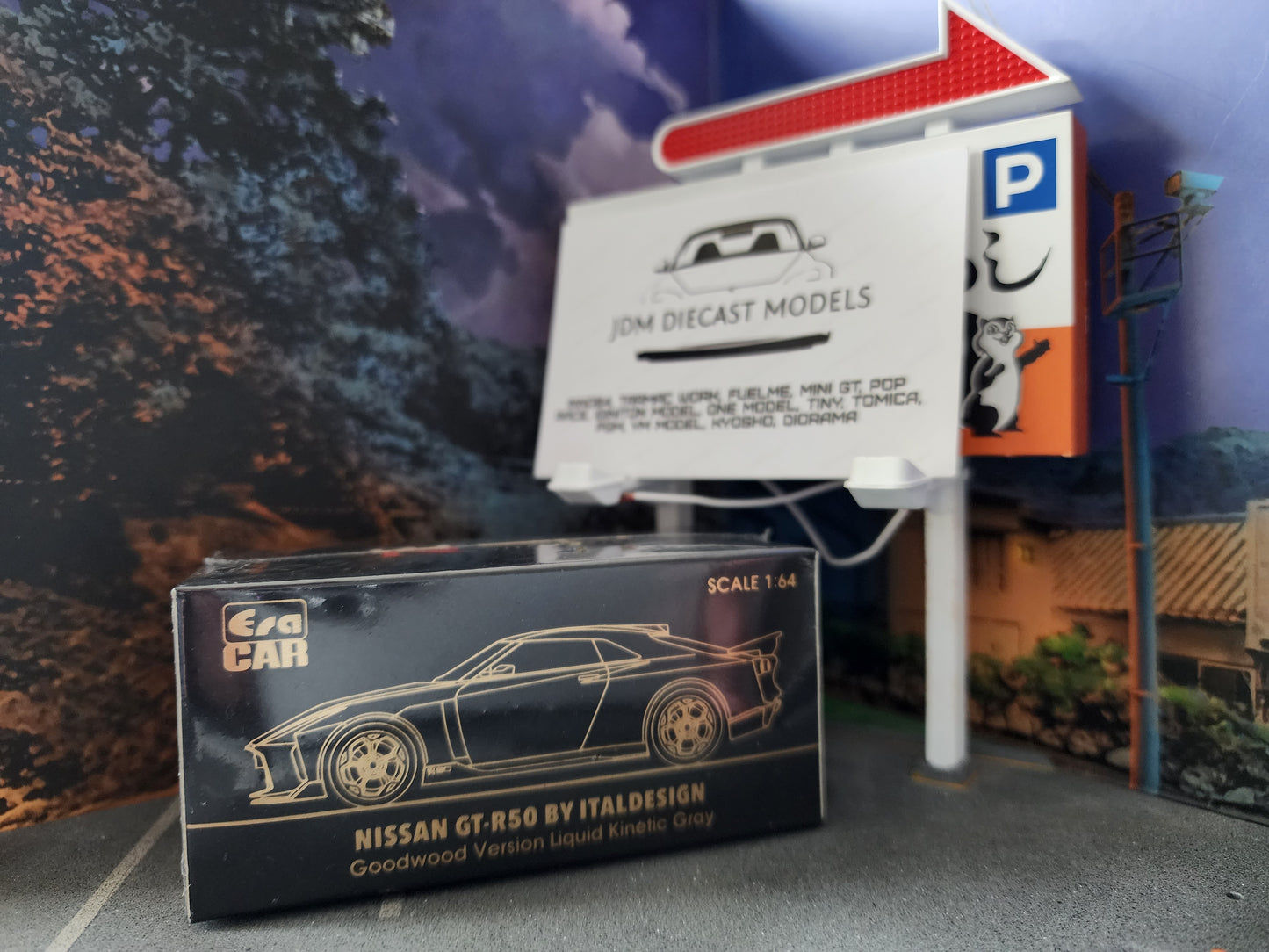 Era Car Nissan GT-R50 By Italdesign Goodwood Version Liquid Kinetic Gray