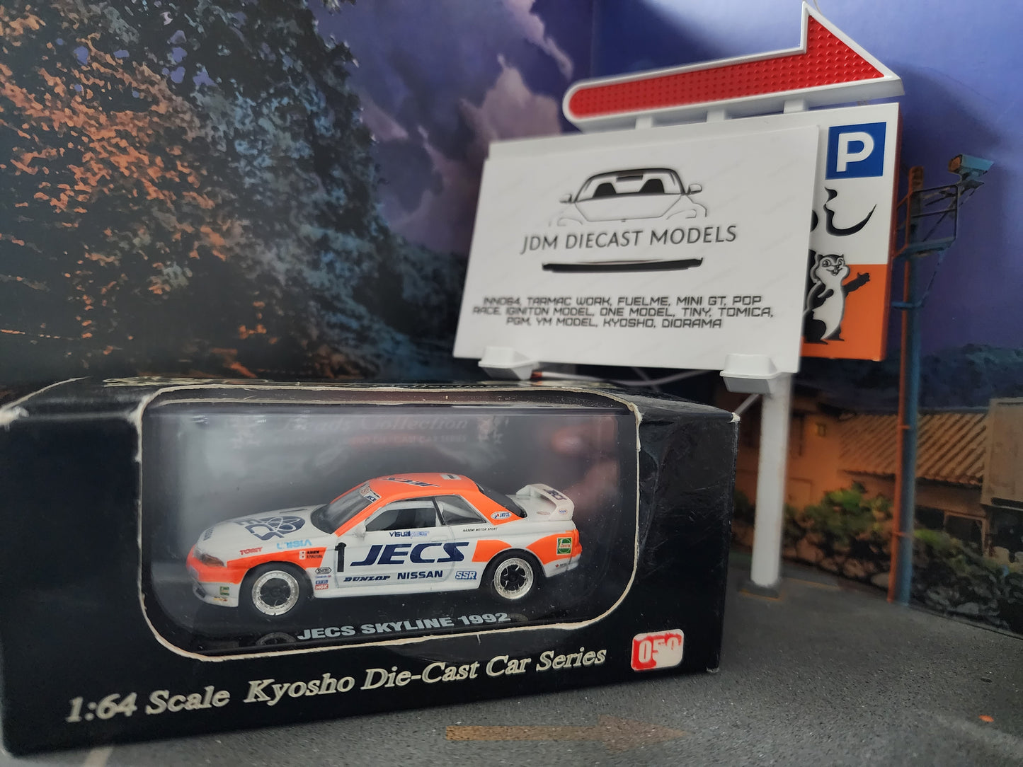 Kyosho Beads Collection Nissan Skyline R32 JECS GT-R 1992