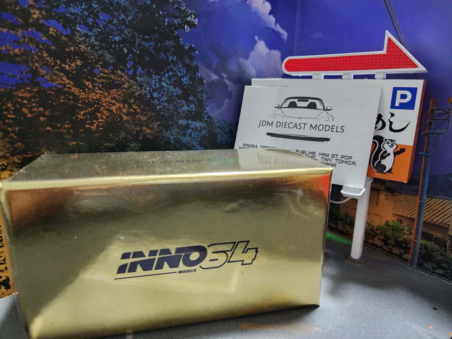 Inno64 Nissan Skyline GT-R R34 Nismo R-Tune Hobby Expo China 2023 Event Edition GOLD Chrome IN64-R34RT-GCH