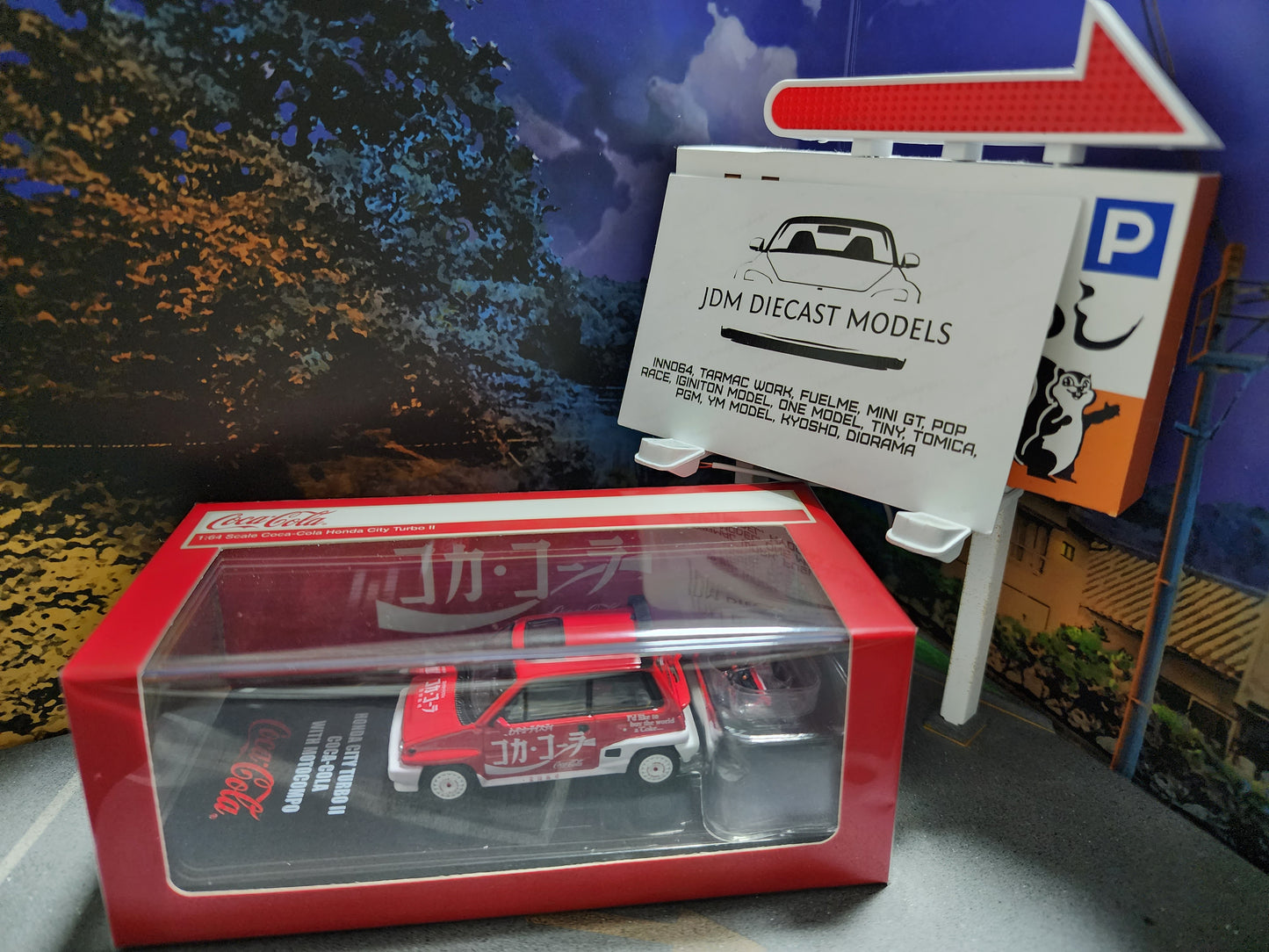 Inno64 x Tiny Honda City Hong Kong Coca Cola Special
