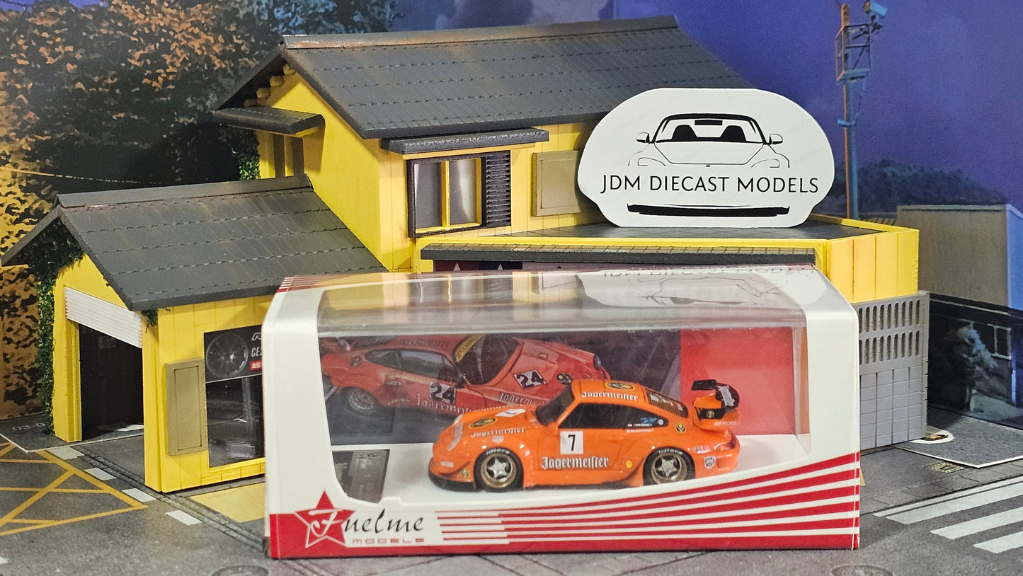 Fuelme Rauh-Welt Begriff Jagermeister Orange FM64002-RW-993C