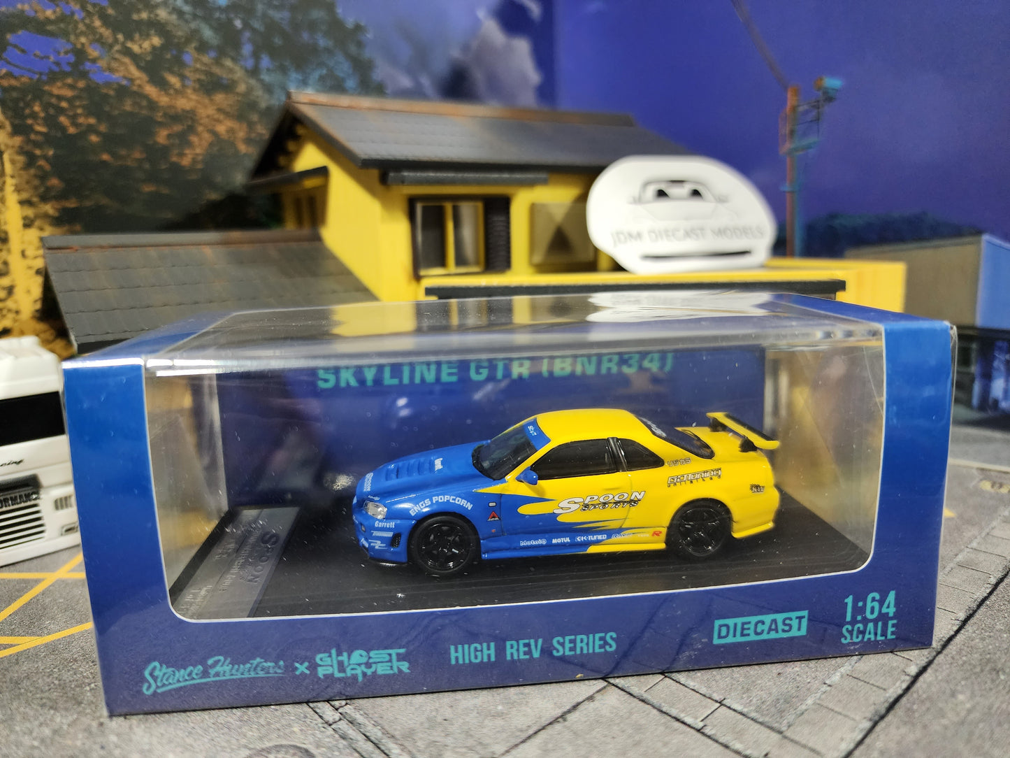 Stance Hunters Skyline R34 Spoon Livery 599pcs
