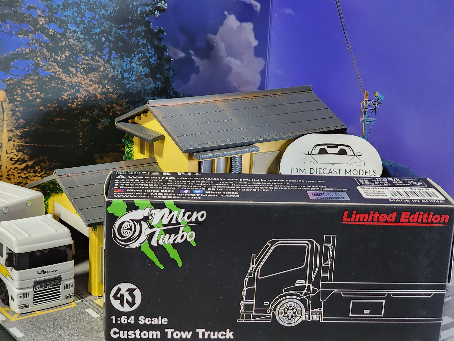 MicroTurbo Dekotora 43 Custom Hoonigan Flatbed MT6405A3