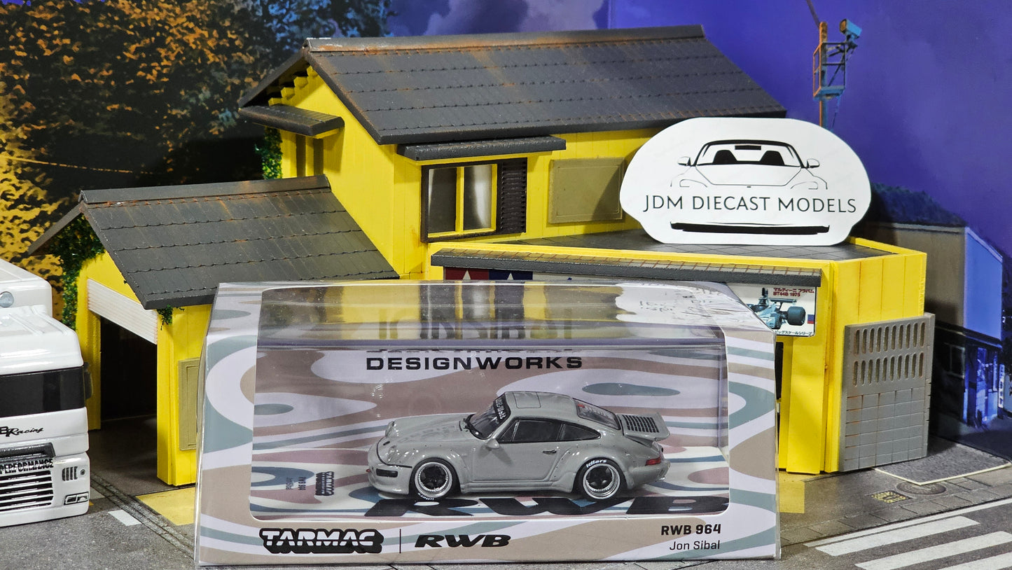 Tarmac Works RWB 964 Jon Sibal Grey T64-037-JS