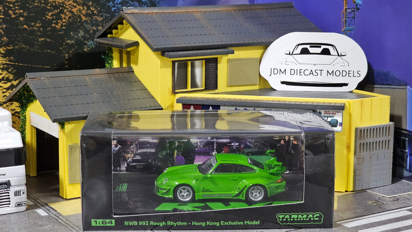 Tarmac Works RWB 933 Rough Rhythm Hong Kong Exclusive Model T64-017-RR