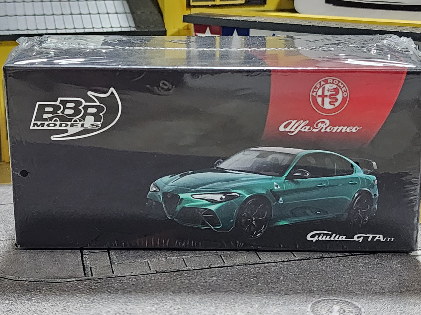 BBR Models Alfa Romeo Giulia GTAm Verde Montreal