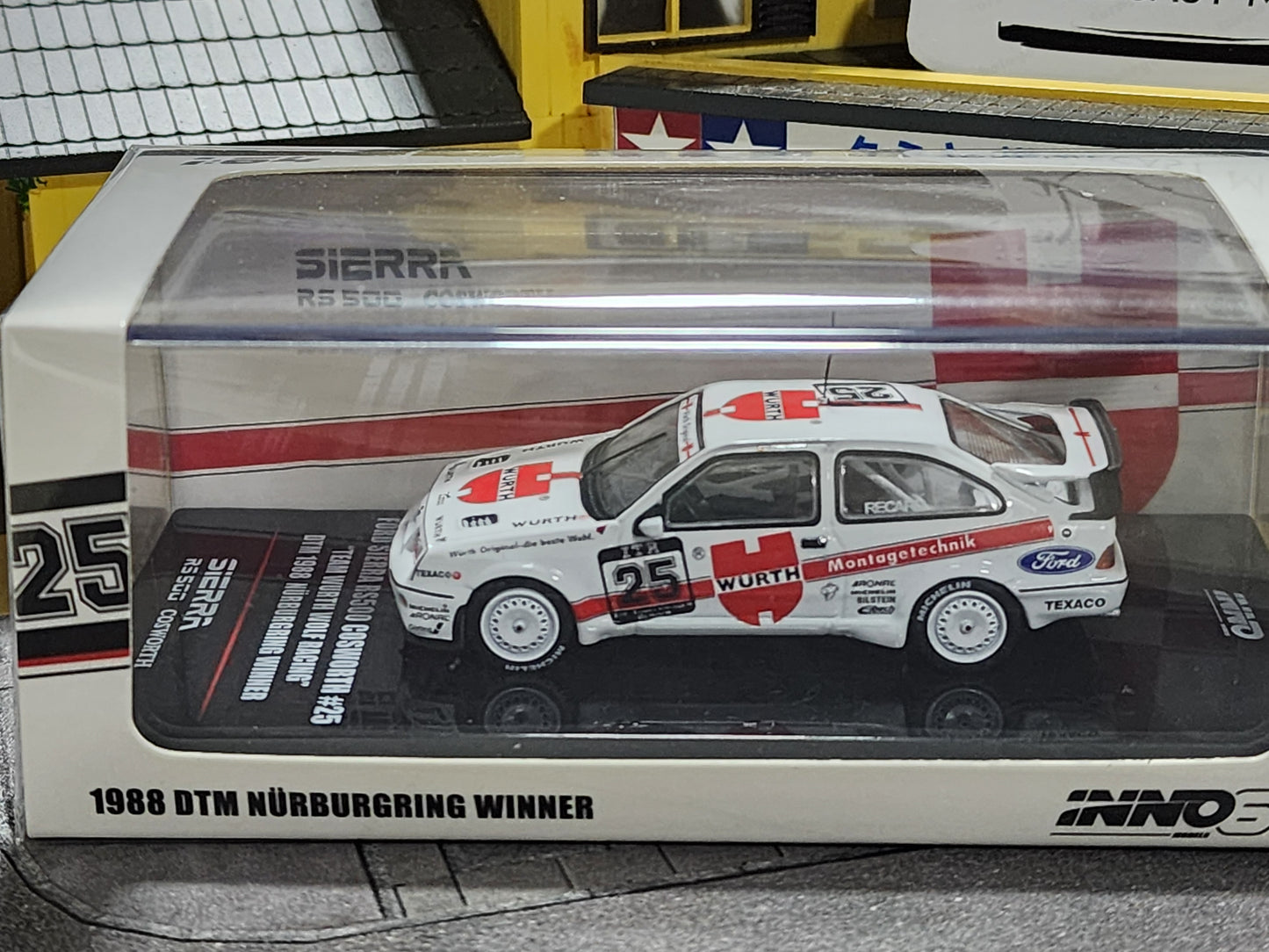 Inno64 Ford Escort RS500 Cosworth 1988 DTM Nurburgring Winner #25 IN64-RS500-25DTM88