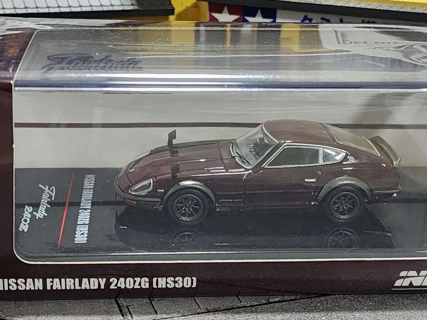Inno64 Nissan Fairlady 240ZG (HS30) Maroon