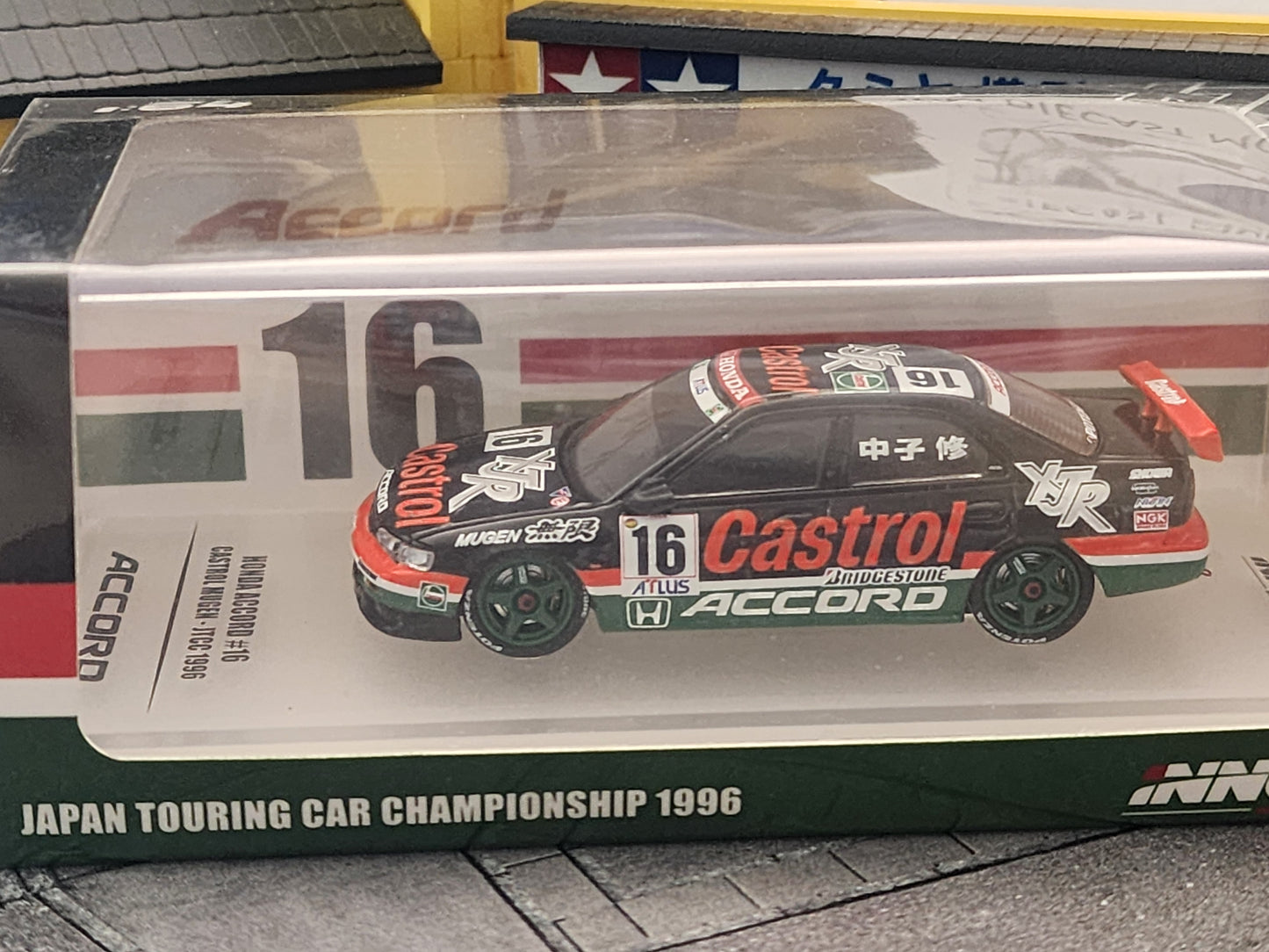Inno64 Honda Accord CD6 #16 Castrol Mugen JTCC 1996 IN64-CD6-MC96