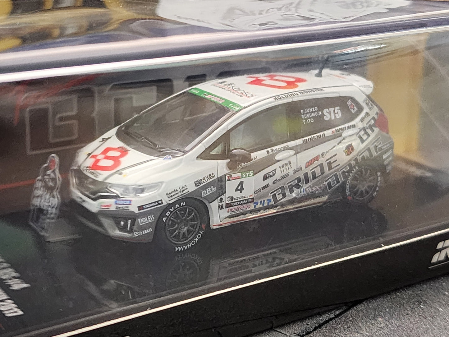 Inno64 Honda Fit 3 RS #4 Team Bride Super Taikyu 2017 IN64-GK5-4ST97