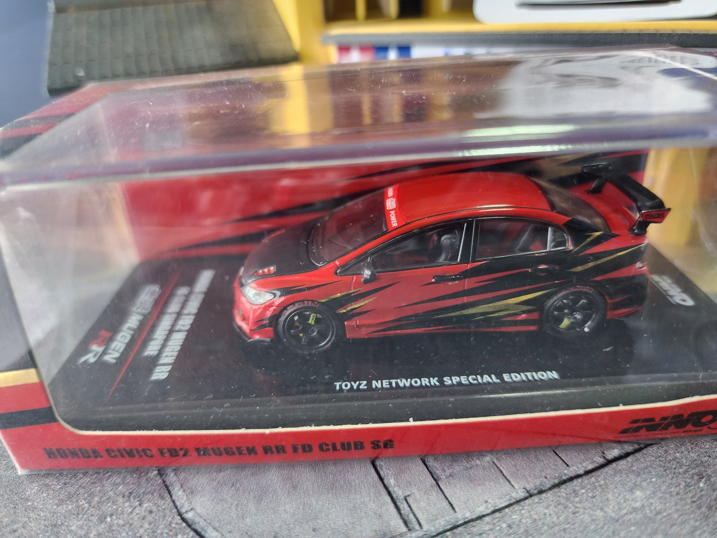 Inno64 Honda Civic FD2 Mugen RR FD CLUB Singapore TN Special