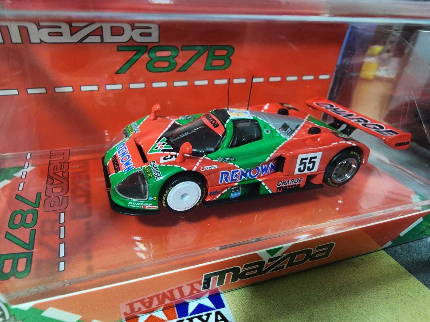 BM Creations 1/64 Mazda 787B 1991 Le Mans 24 Hours Winner - Hong Kong ToyCar Salon Exclusive