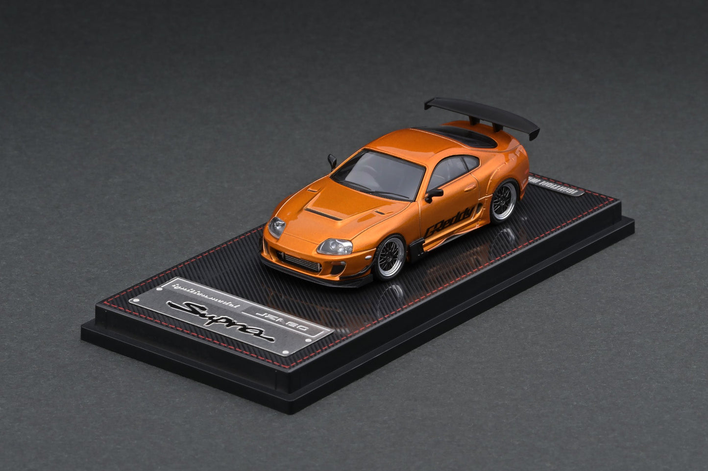 Ignition Models Toyota Supra JZA80 RZ Orange Metallic GReddy Ver. IG2238