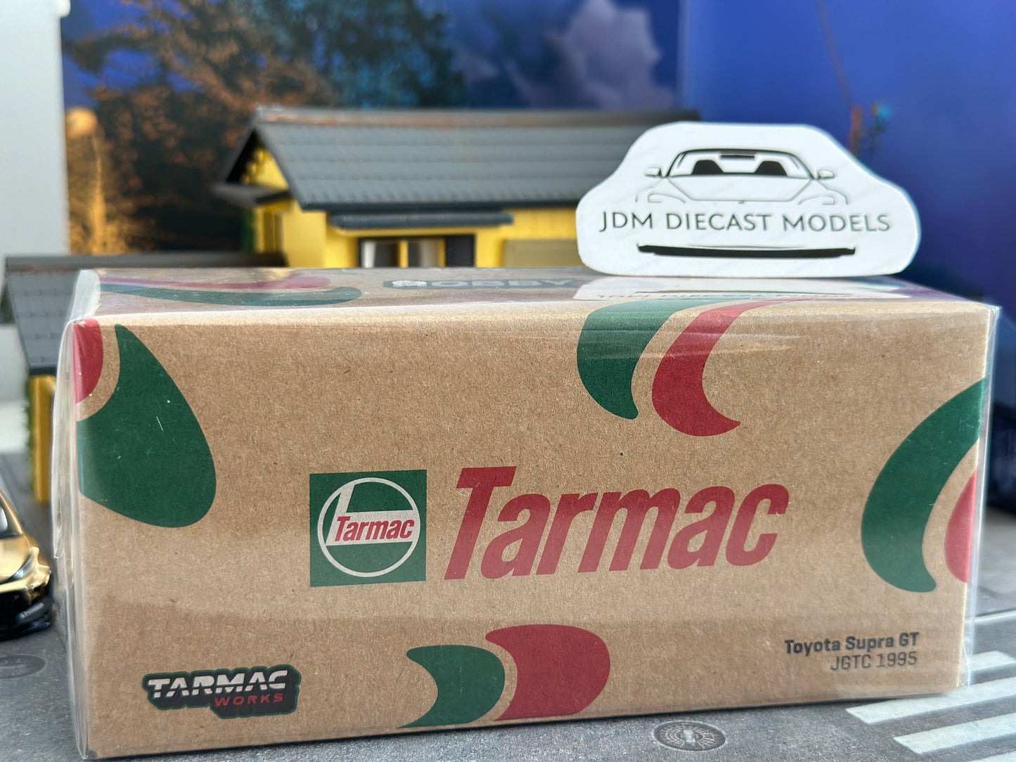 Tarmac Works Toyota Supra GT JGTC 1995 M. Sekiya/ M. Krumm with Truck Packaging JTCC