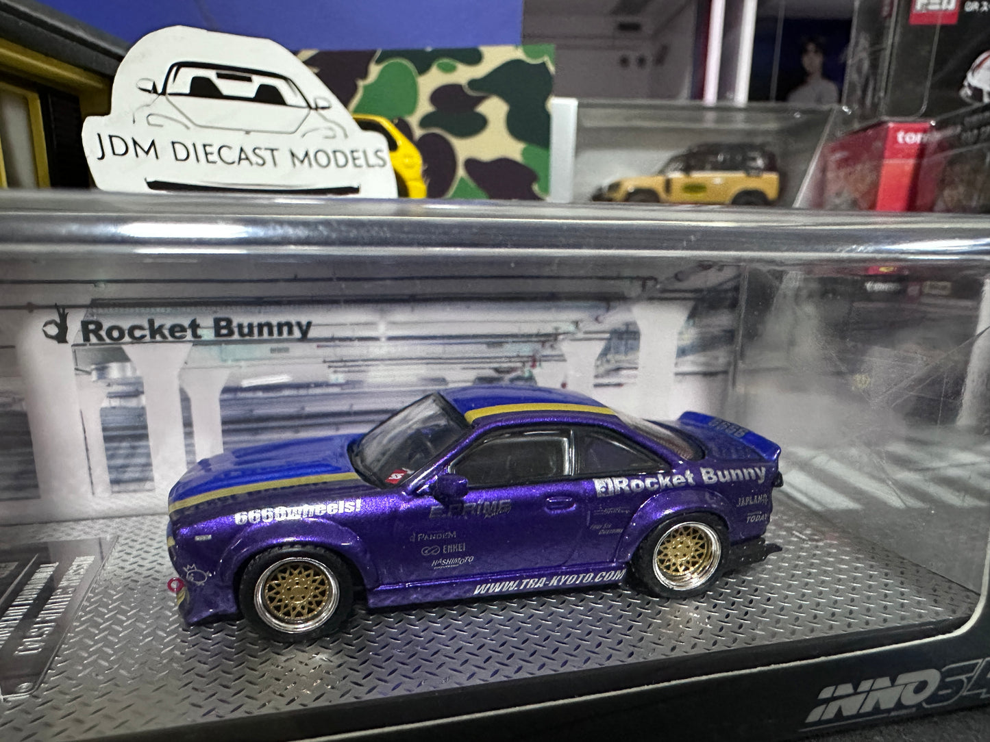 Inno64 Nissan Silvia S14 Rocket Bunny BOSS TOMONORI IDEKAWA