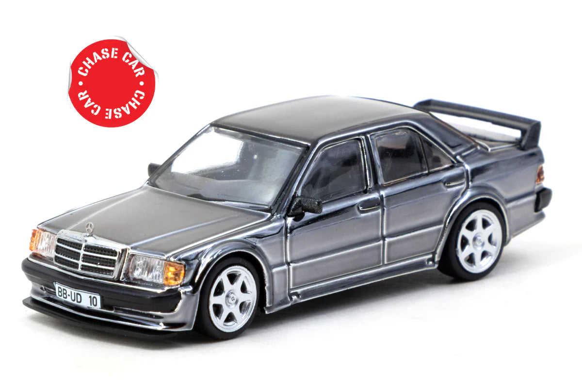 Tarmac Works Mercedes-Benz 190 E 2.5-16 EVO 1 Blue-Black Metallic T64G-057-BK