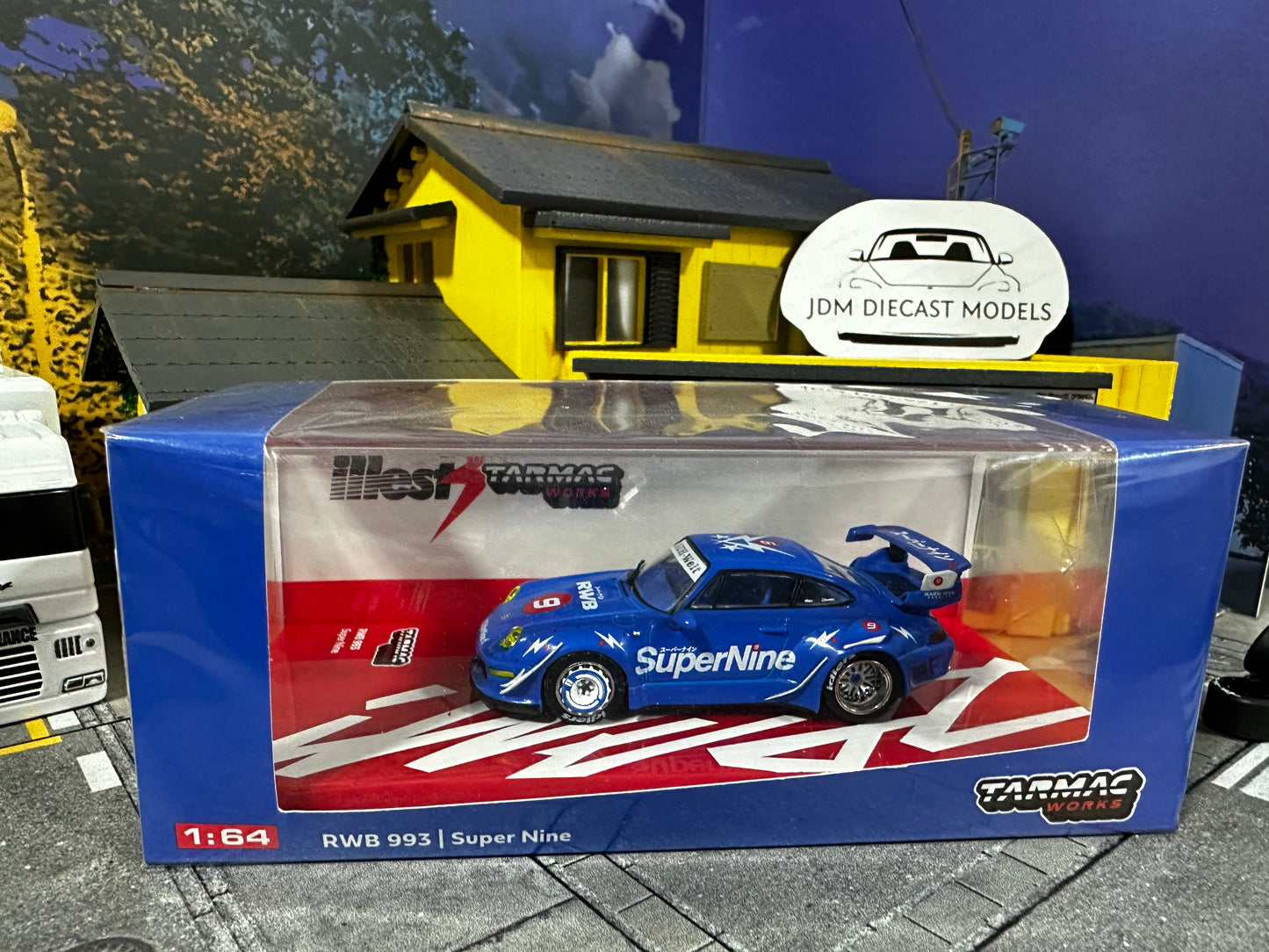 Tarmac Works Porsche RWB 993 Super Nine T64-017-HK