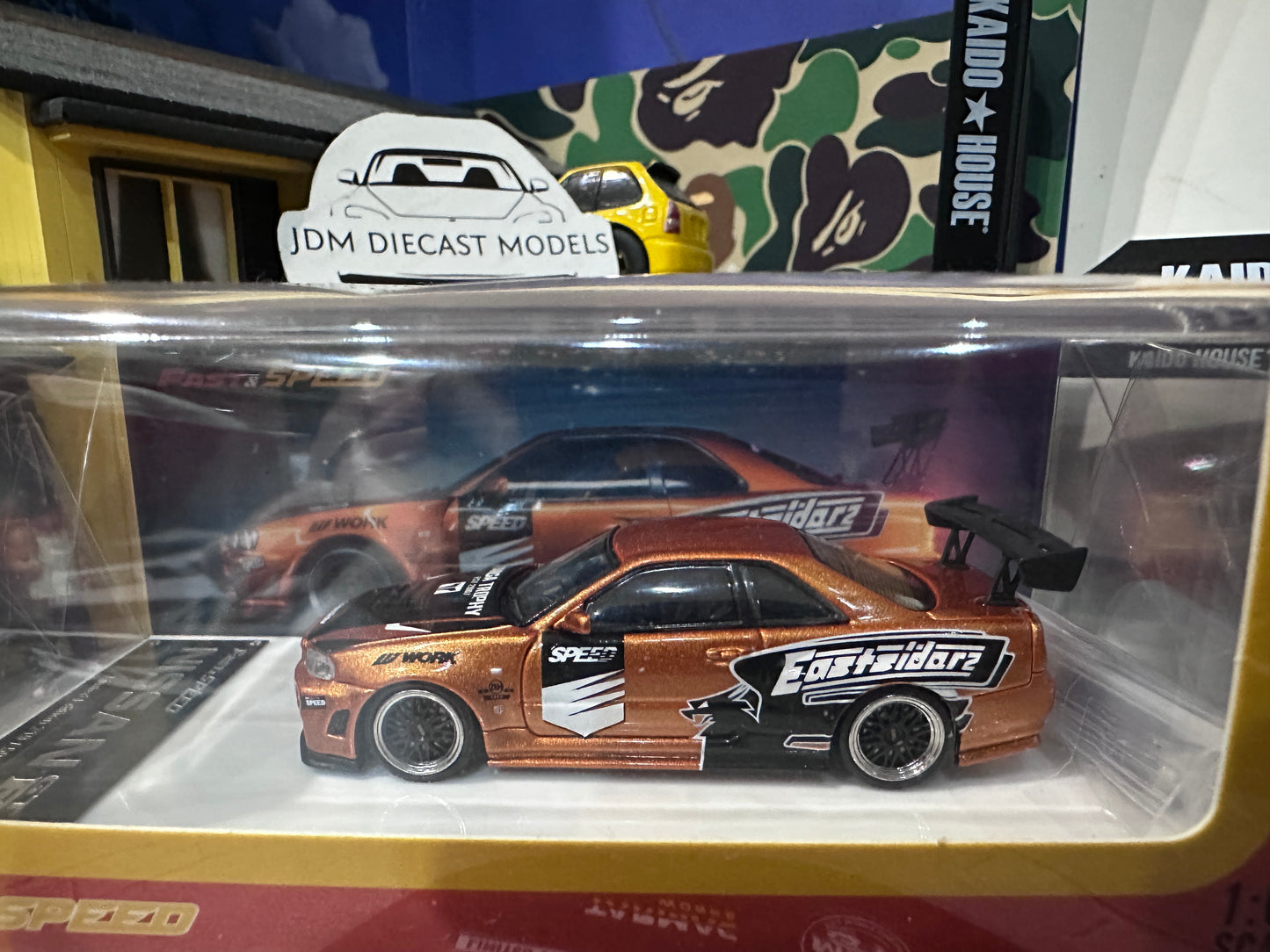 FAST SPEED Nissan Skyline GTR R34 Z-tune Need for Speed Bronze