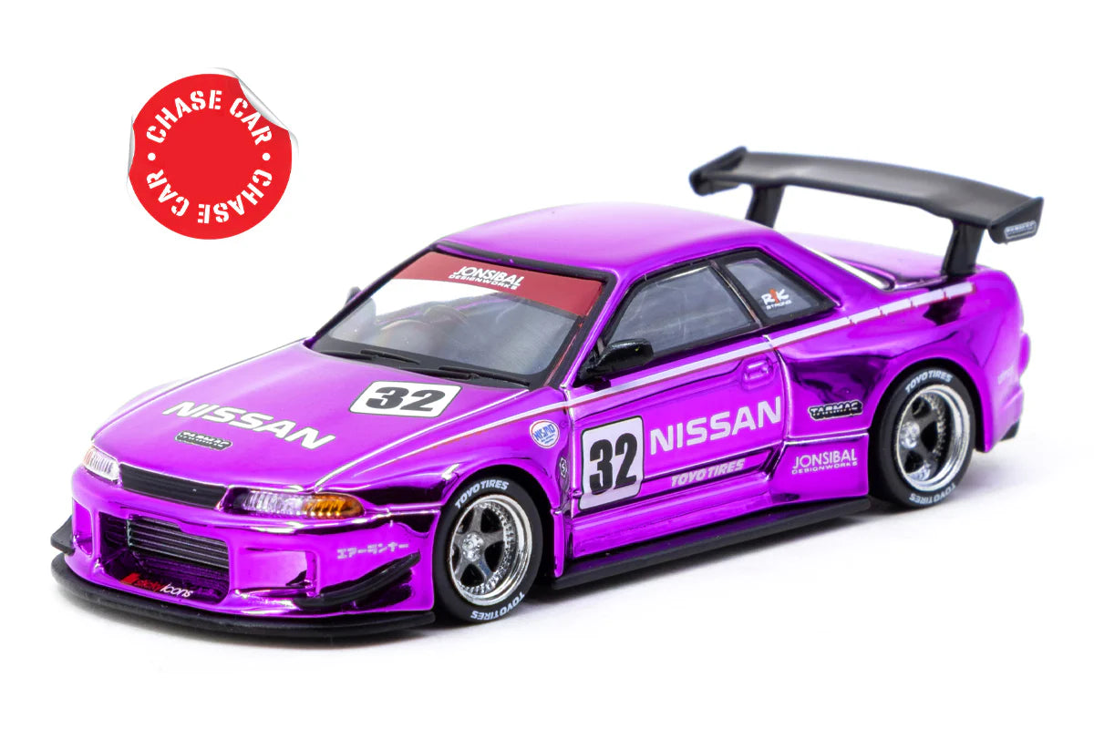 Tarmac Works Nissan Skyline (R32) Widebody (Midnight Purple) T64G-061-MP