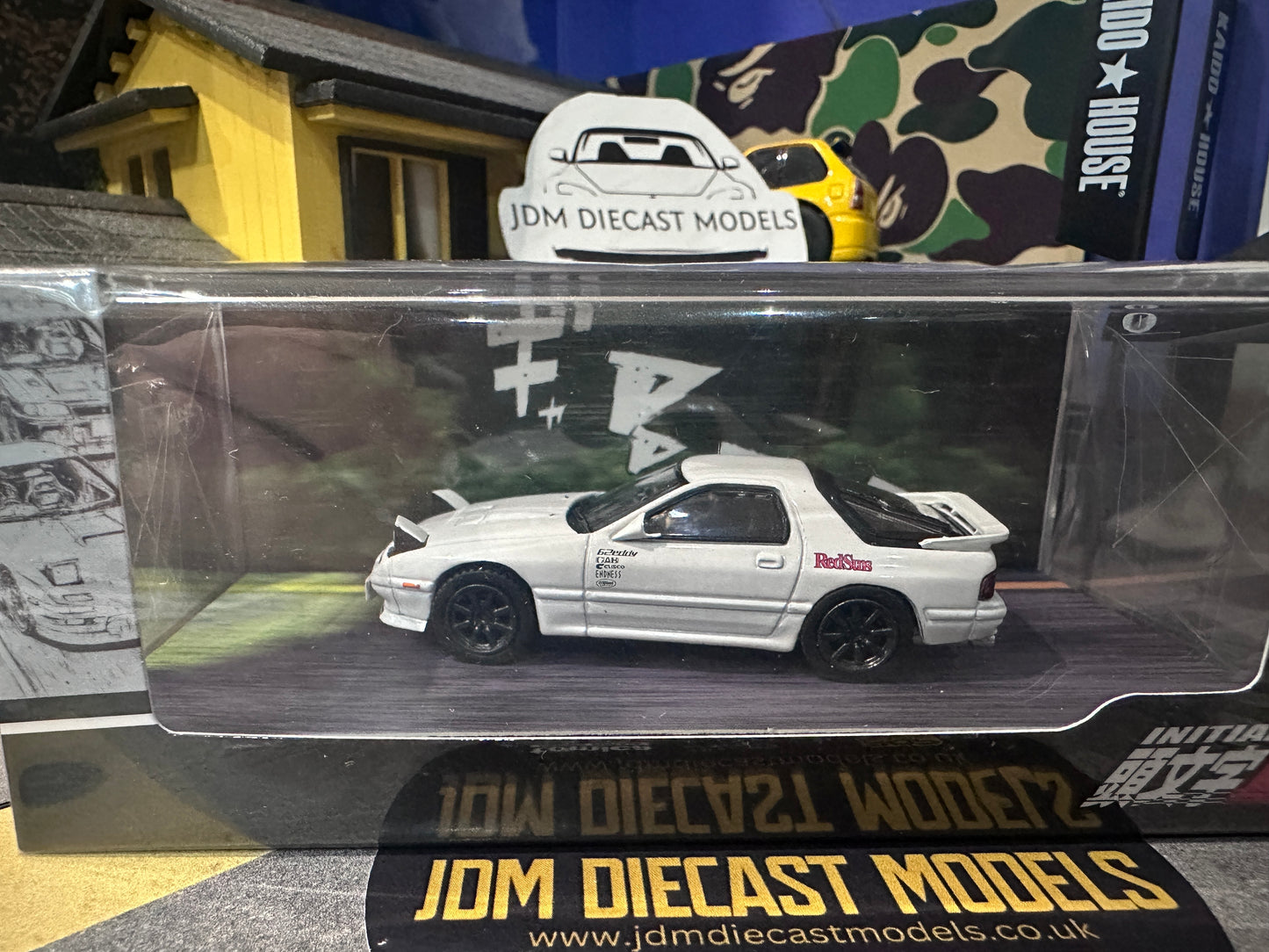 Hobby Japan MAZDA RX-7 (FC3S) ∞ / INITIAL D VS Kyoichi Sudo With Ryosuke Takahashi Figure HJ643043D