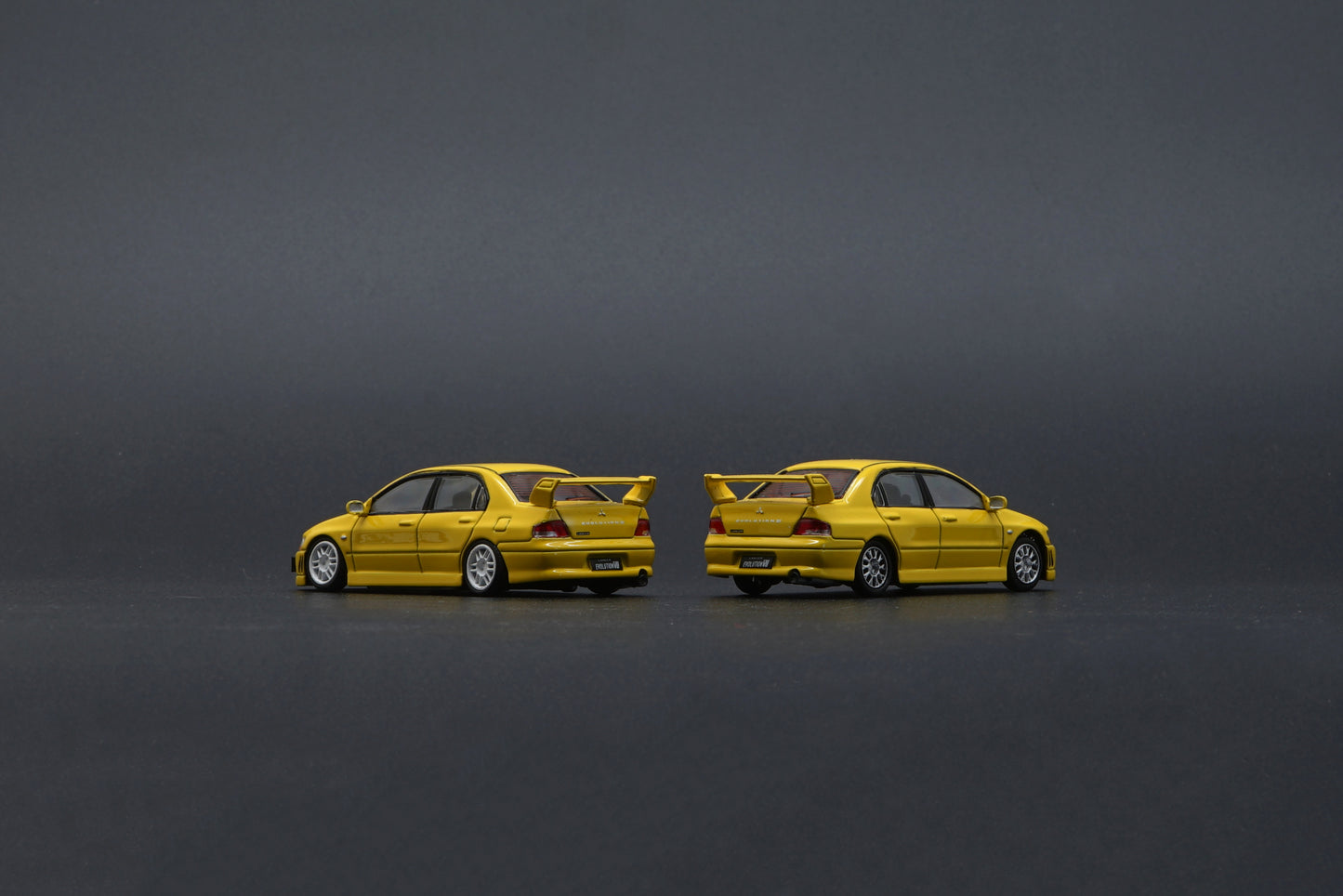 BM Creations Mitsubishi Lancer Evolution VII Yellow 64B0084