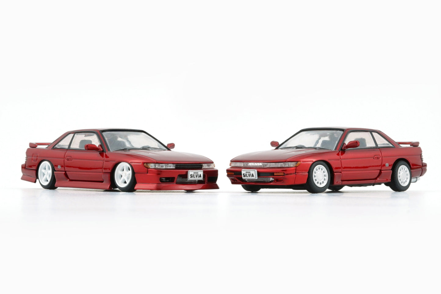 BM Creations Nissan Silvia S13 Metallic Red (RHD) 64B0300