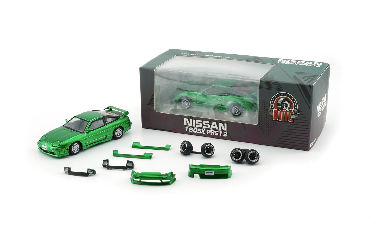 BM Creations Nissan 180SX PRS13 Metallic Green (RHD) 64B0308