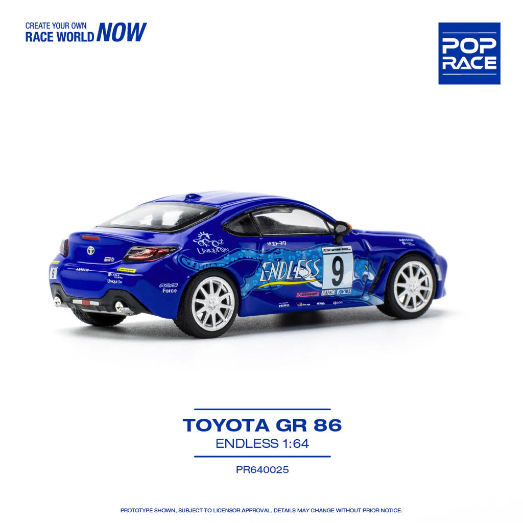 PopRace Toyota GR86 Endless PR640025
