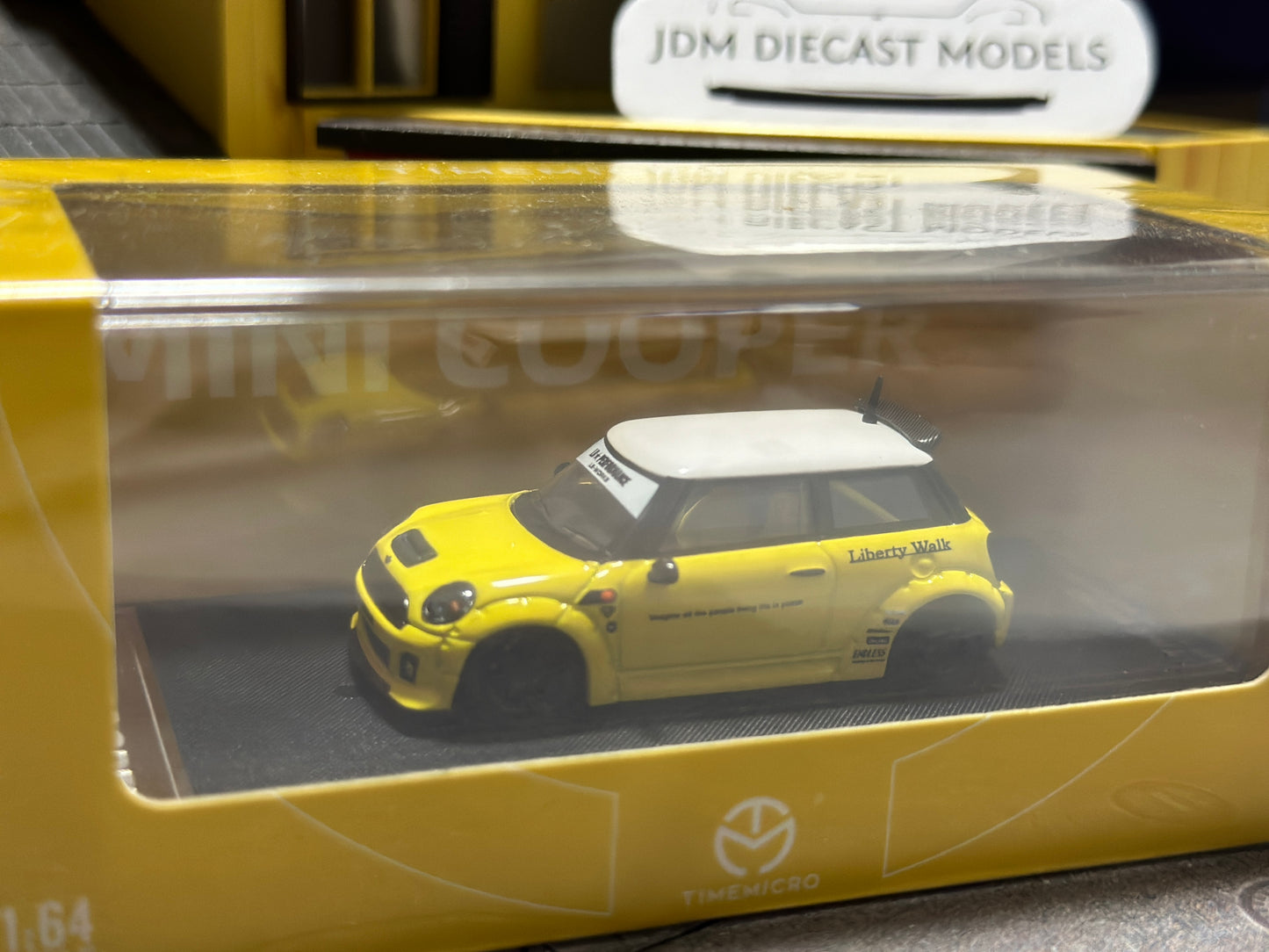 TimeMicro LBWK Mini Cooper Yellow