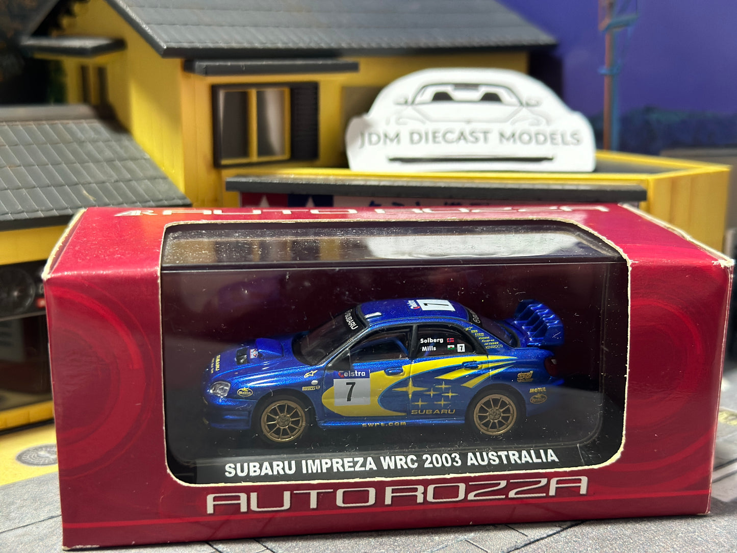 AUTO ROZZA Subaru Impreza WRC 2003 Australia #7 Solberg