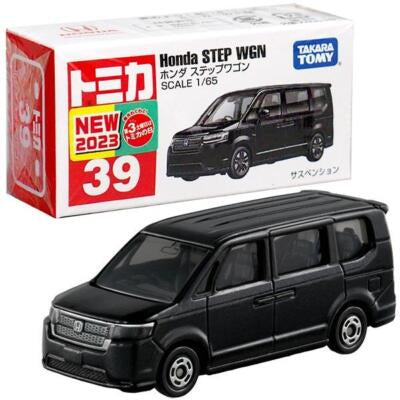 Takara Tomy Tomica No.39 Honda Step Wagon Black 2023 First Release