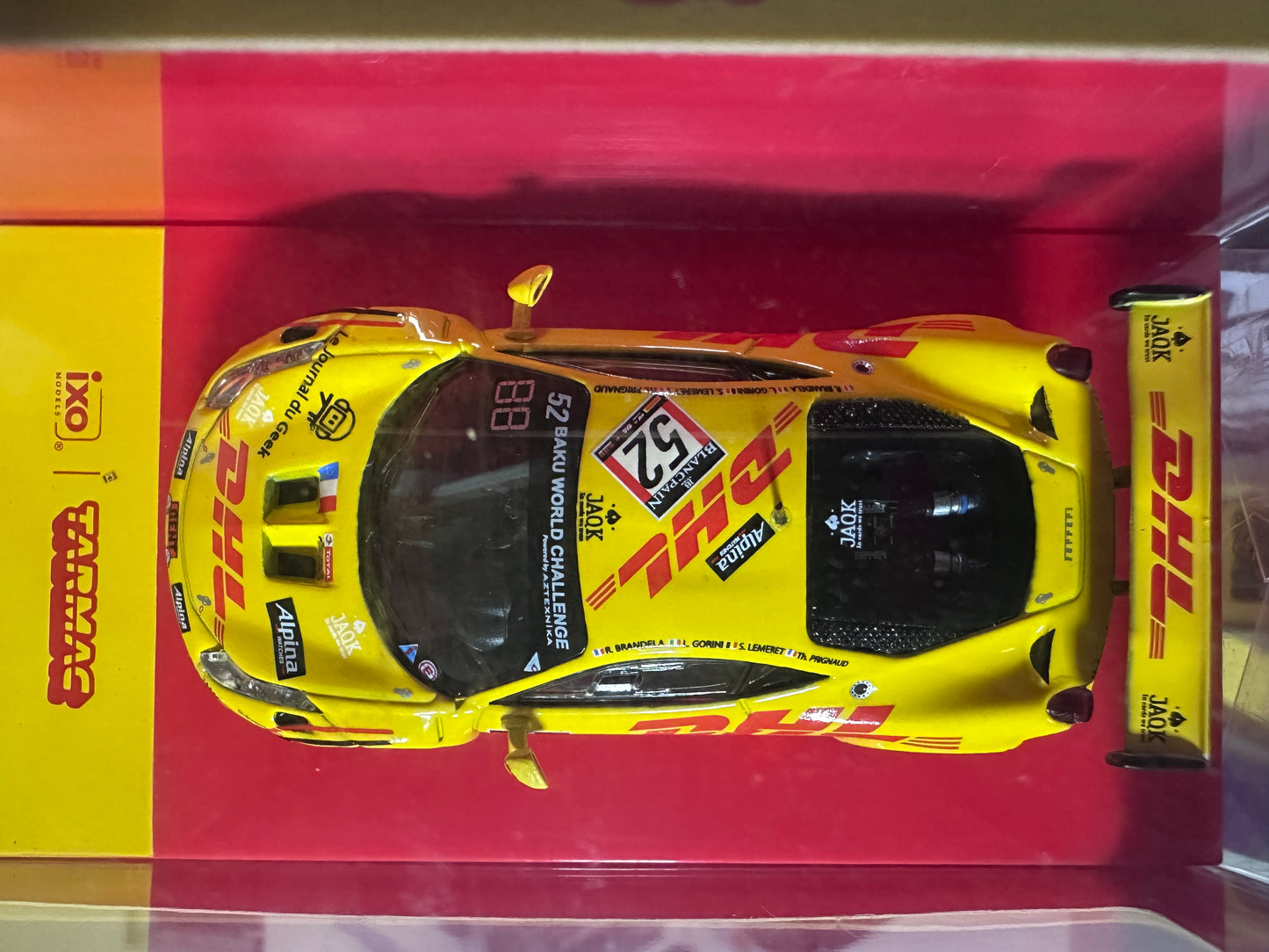 Tarmac Works Ferrari 458 Italia GT3 2013 24h of Spa 2013 L. Gorinni S.Lémeret T. Prignaud R. Brandela