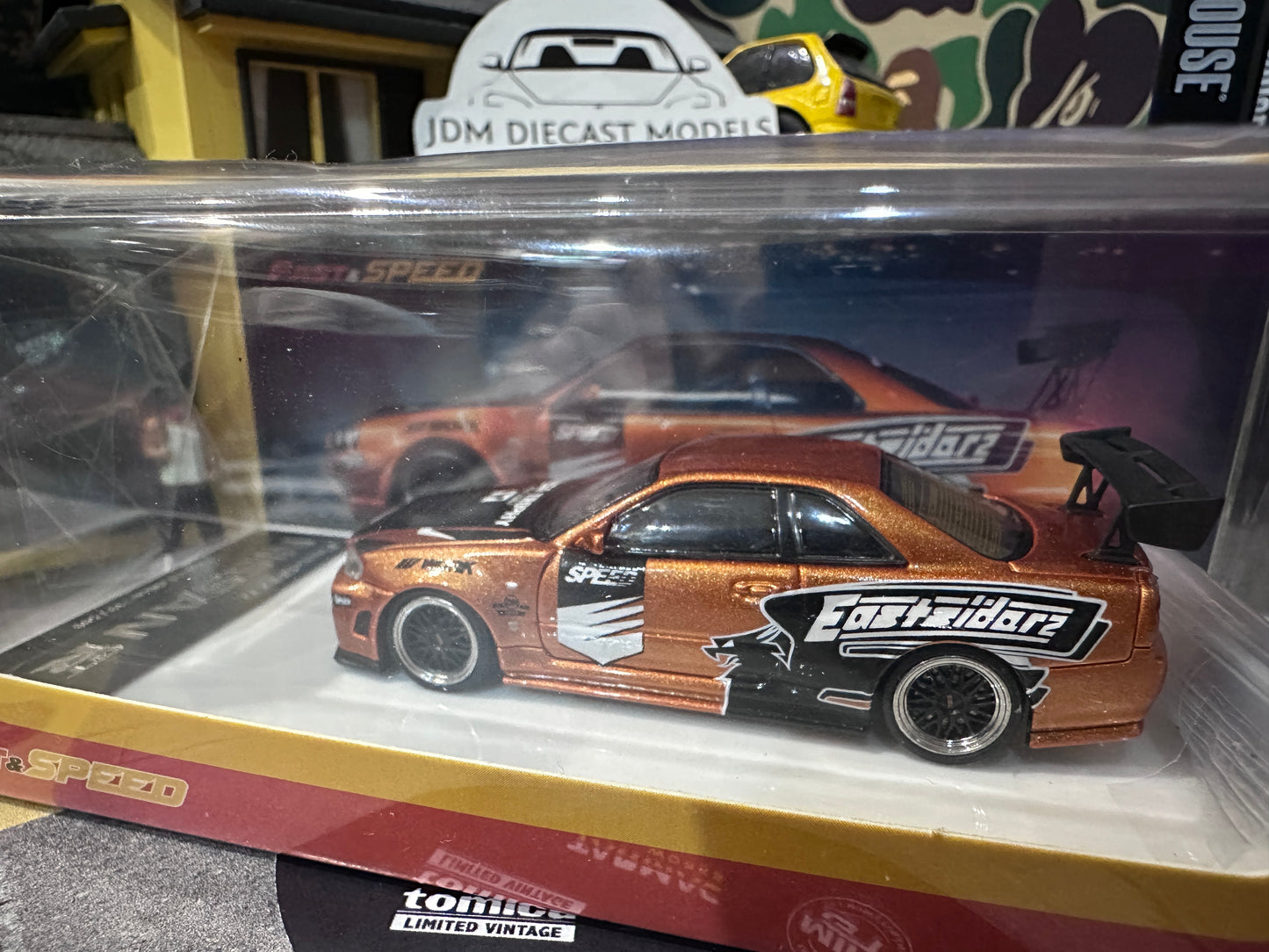 FAST SPEED Nissan Skyline GTR R34 Z-tune Need for Speed Bronze