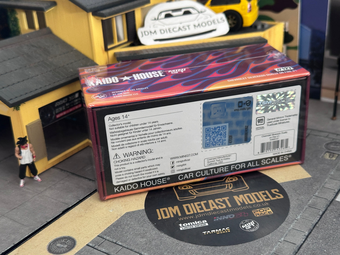 Kaido House Chevrolet Silverado Dually on Fire V1