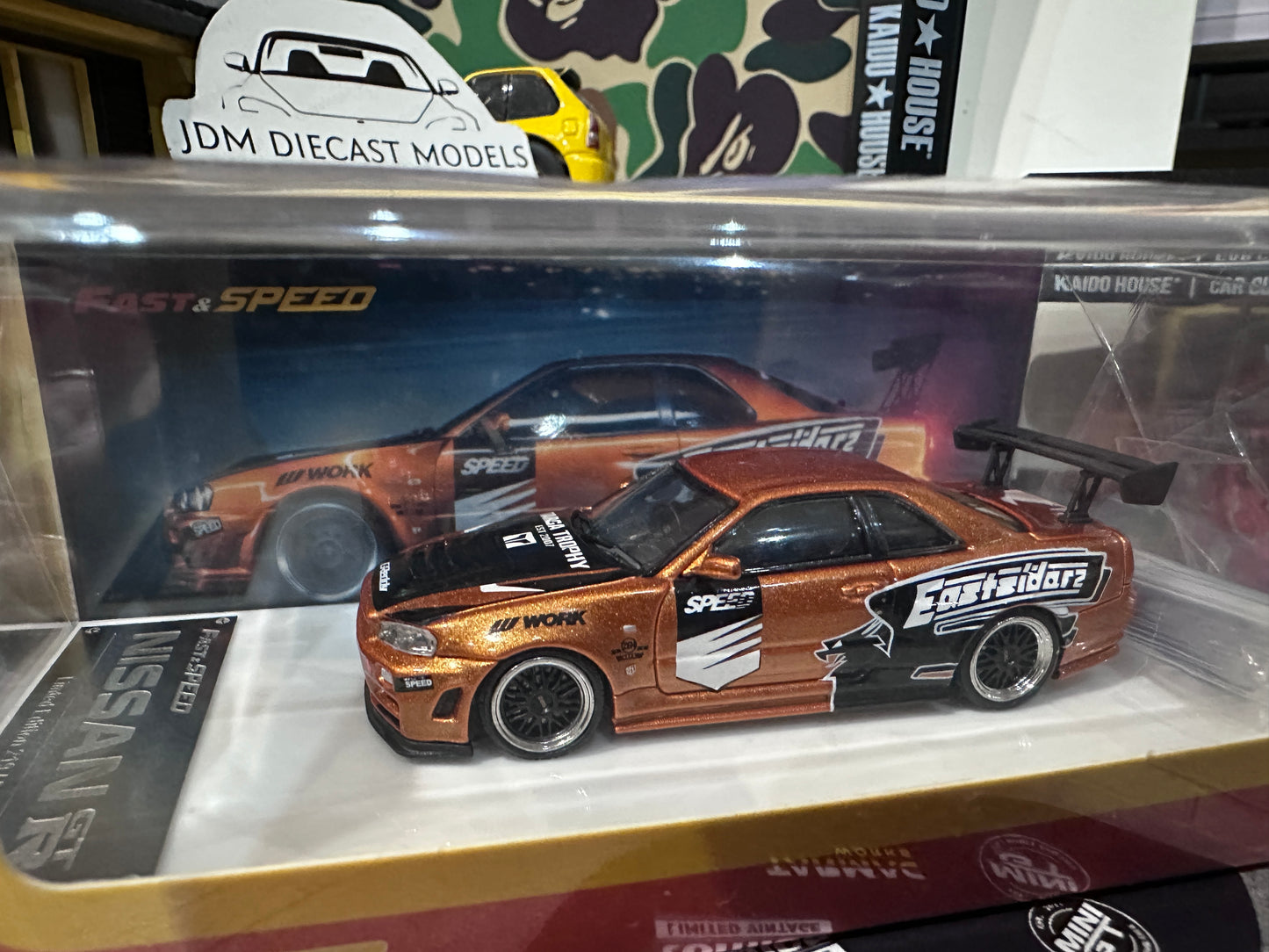 FAST SPEED Nissan Skyline GTR R34 Z-tune Need for Speed Bronze