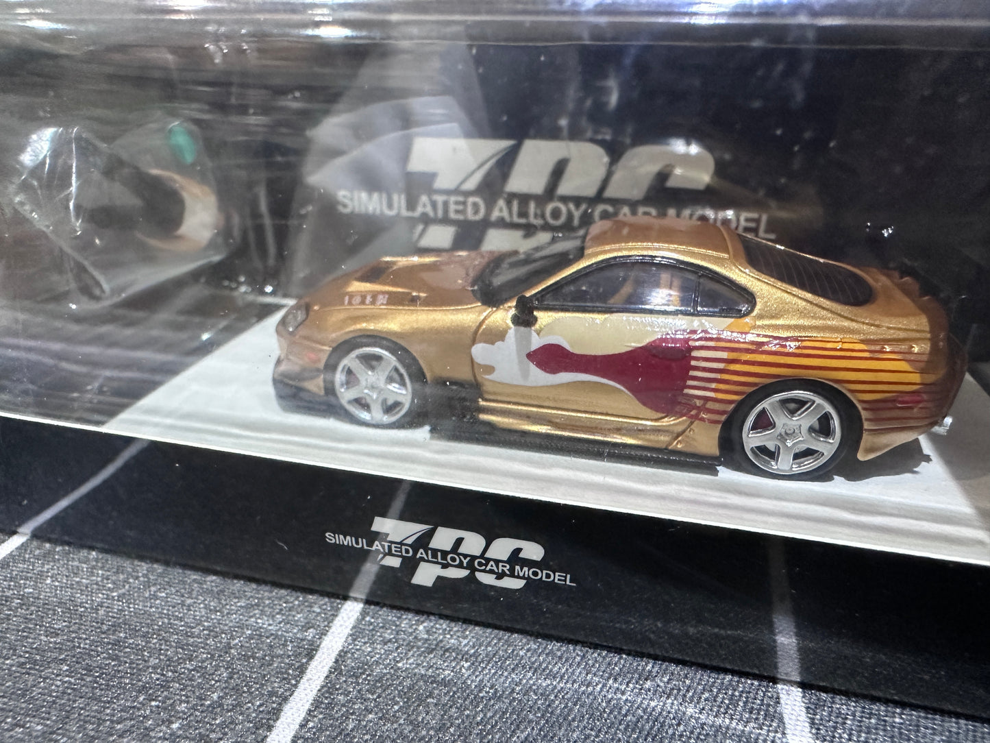 TPC Toyota Supra A80Z Slap Jack’s Gold 1993 Fast & Furious with Figure