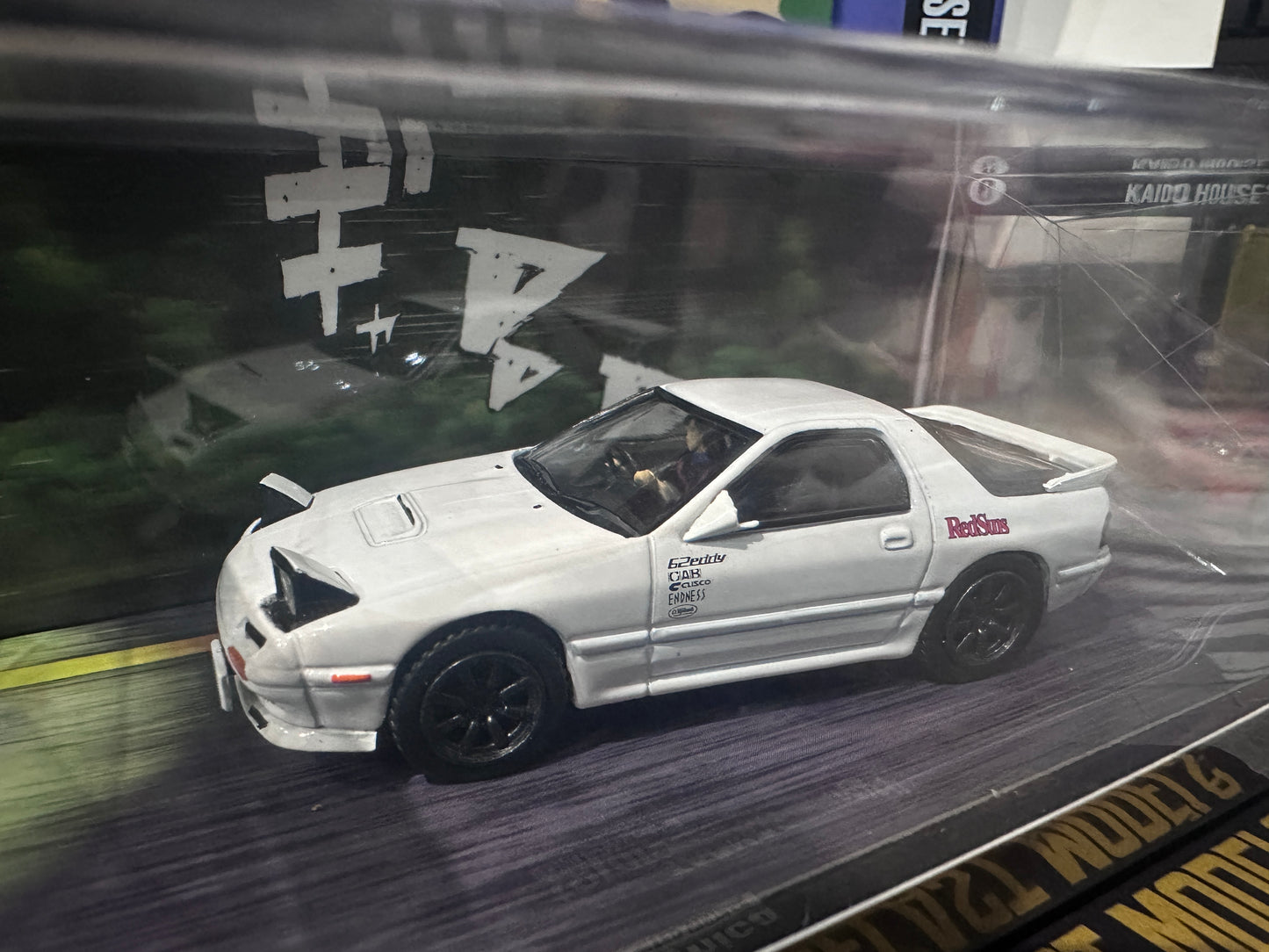 Hobby Japan MAZDA RX-7 (FC3S) ∞ / INITIAL D VS Kyoichi Sudo With Ryosuke Takahashi Figure HJ643043D