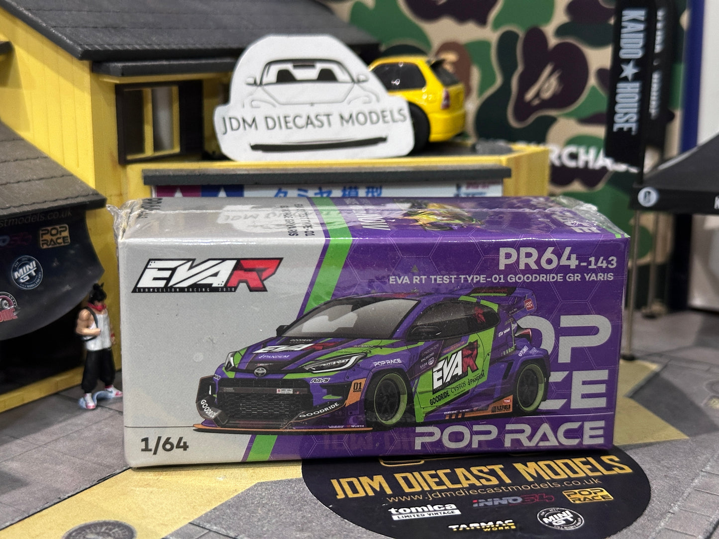 Poprace 1/64 GR Yaris EVA RT Type-01 Goodride PR64-143