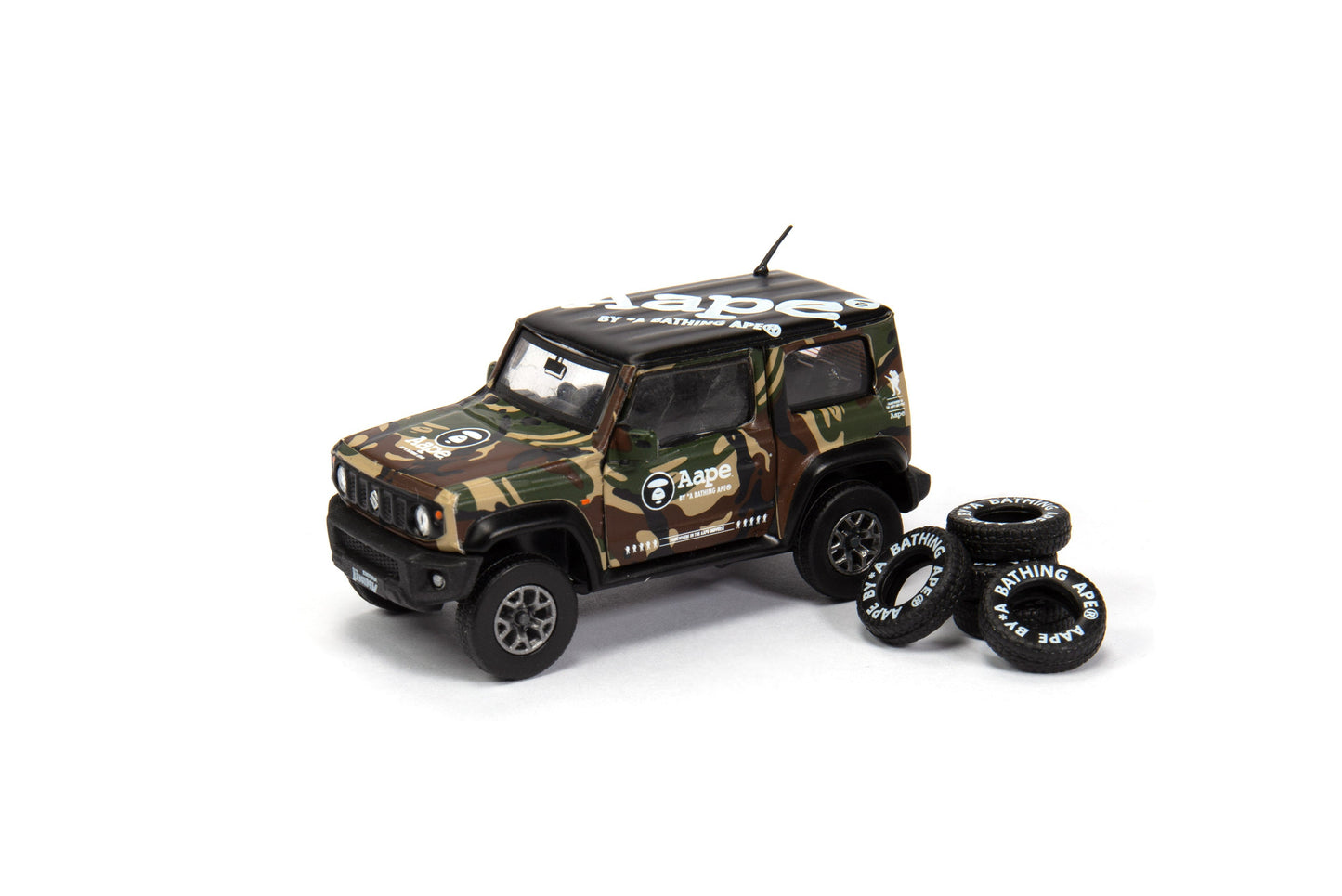 BM Creations Poprace x Aape Suzuki Jimny (JB74) 2018 64B0011 (Rare)