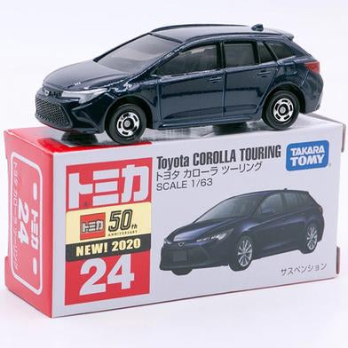 Takara Tomy Tomica No. 24 Toyota Corolla Touring Blue 50th Anniversary 2020 First Release